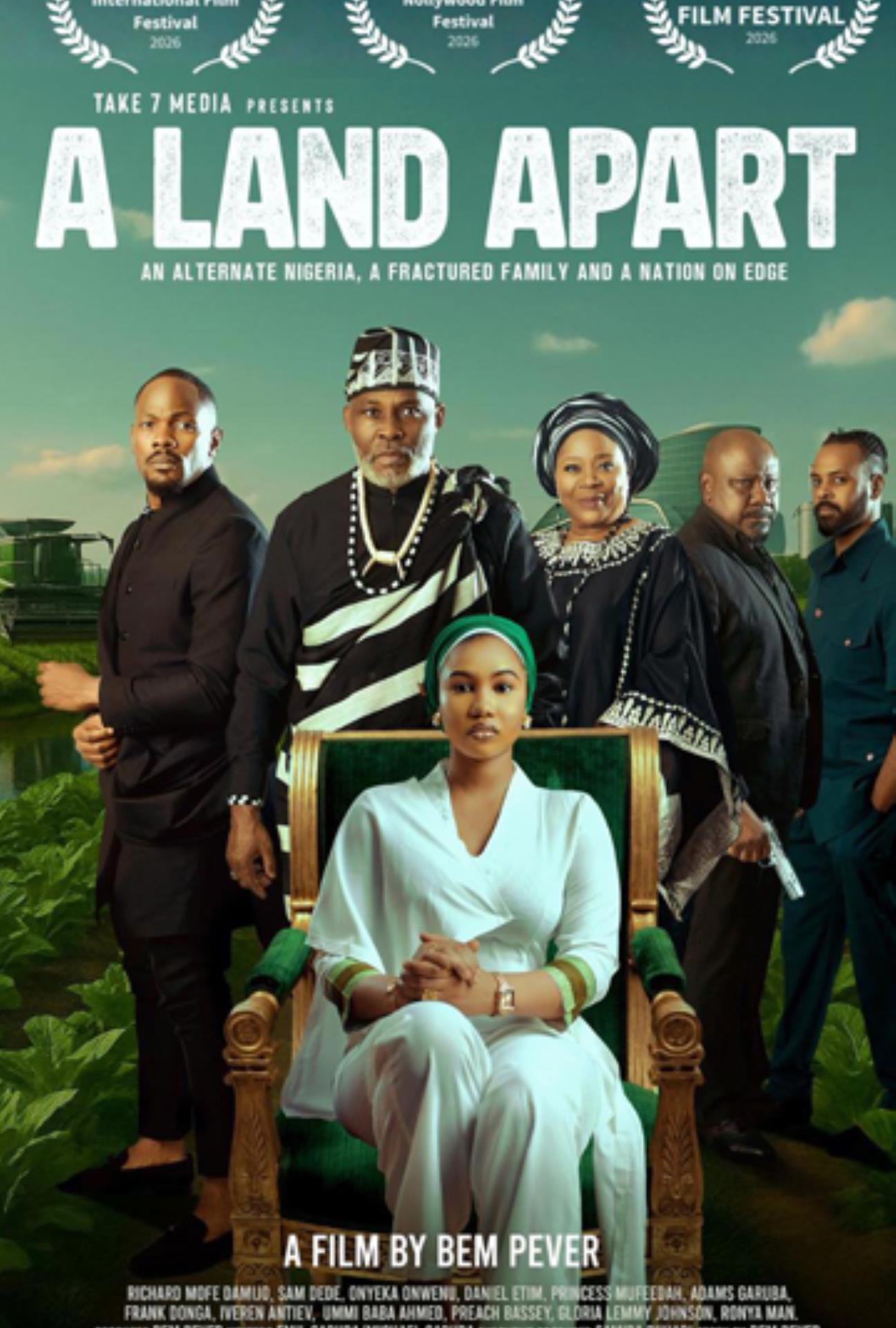 A LAND APART poster